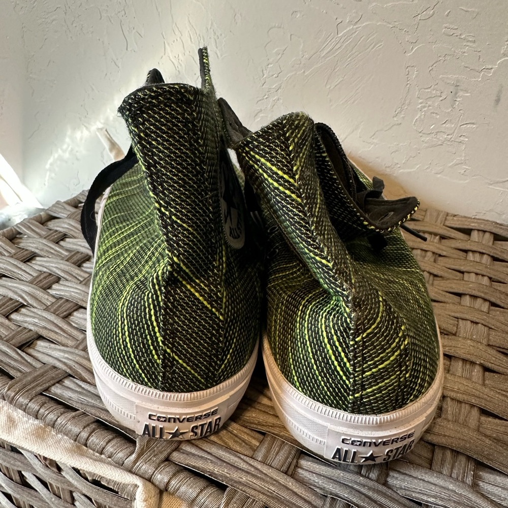 Converse Green High-Top Sneakers - Picture 3 of 4